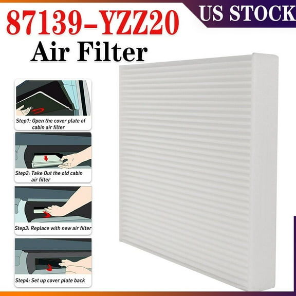 New OEM A/C Cabin Air Filter 87139-YZZ20 87139-YZZ08 Sealed Fit Toyota👍