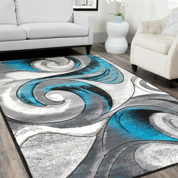 Gray Burgundy Area Rugs