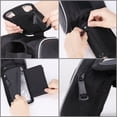 thumbnail image 2 of unbranded Bolsa Para Con Doble Cremallera Y Transparente Para Móvil En Negro, 2 of 8
