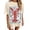 Beige, variant on Trendfront Womens Oversized T Shirts Short Sleeve Crewneck Coastal Lobster Graphic Tee Retro Checkerboard Print Cute Boyfriend Style Tops