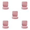 thumbnail image 2 of Guardoinrt Soft and Breathable Swivel Chair Cover Seating Experience Pink Backrest + Cushion Cover 5Set, 2 of 6