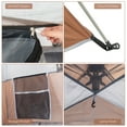 thumbnail image 4 of 240*240*150cm Spring Quick Opening Four-Person Family Tent Camping Tent Brown, 4 of 11