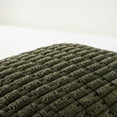 thumbnail image 6 of Fancy Homi Olive Green Long Body Lumbar Lumbar Decorative Throw Pillow Covers 14x36 inch for Bed Couch Bedroom, Soft Corduroy Rectangle Solid Pillow Case 35x91 cm, Rustic Farmhouse Boho Room Decor, 6 of 9