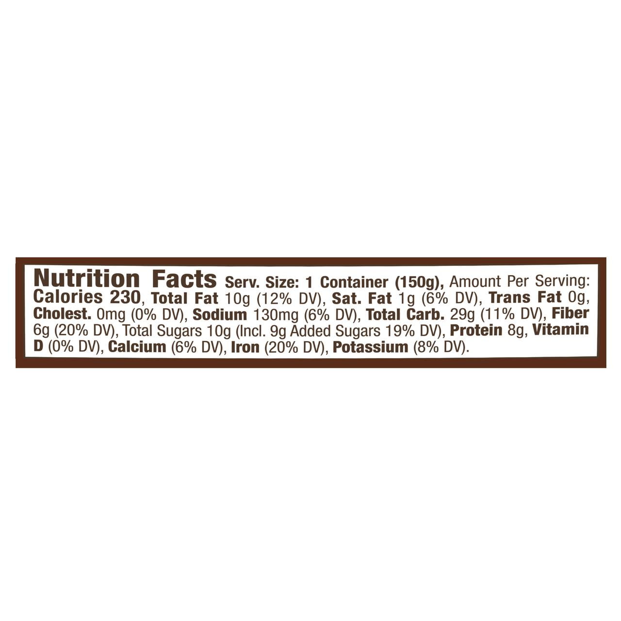 Brekki Gluten-Free Dark Chocolate Ready-to-Eat Overnight Oats, Refrigerated Cup 5.3 oz