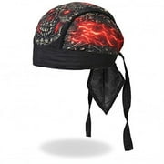 Skull Made of Skulls, Authentic Bikers Premium Headwraps, Micro-Fiber & Mesh Lining Headwrap