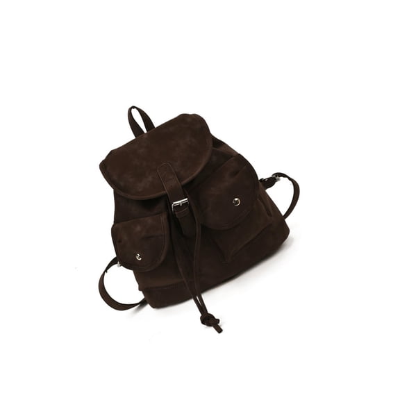 Wear Resistant Rucksack With Multiple Compartments Ergonomic Shoulder Strap Practical Polyester College Work Bag