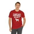 thumbnail image 6 of Funny Fantasy Football GOAT Shirt, Funny Fantasy Football Guru T-Shirt, 6 of 12