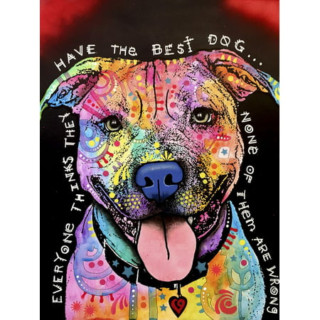 Best Dog Print Wall Art By Dean Russo (Best Paper To Print Art On)