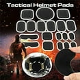 thumbnail image 3 of 9Pcs Non-Toxic Memory EVA Foam Pads 10*Helmet Stickers Kit for Fast Mich ACH Tactical Helmets, 3 of 10