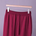thumbnail image 5 of Enjoytime Womens 2 Piece Outfits Collared V Neck Long Sleeve Tops Midi Skirt Matching Sets Fall Fashion Casual Travel Outfit, 5 of 6