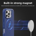 thumbnail image 4 of Case For iPhone 14 Plus 6.7 inch, Shockproof Rugged Protection With Camera Stand and Wireless Charging MagSafe Phone Case for iPhone 14 Plus,Navy Blue, 4 of 6