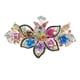 thumbnail image 1 of Broche Frances Metalico Para El Cabello Flores De Colores dorado AN Broche flores, 1 of 2