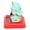 Green, variant on Riousery Solar Powered Guan Yu Statue with Dust Cover, Nodding Guan Gong Figurine, Fortune Feng Shui Decor Sculpture (3.15 in / 8 cm) - Green