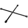 thumbnail image 2 of Performance Tool Lug Nut Wrench W1 4 Way Wrench; Black; Steel; Single; 3/4 Inch/13/16 Inch/7/8 Inch/19 Millimeter Size; 20 Inch Length, 2 of 3