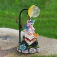 thumbnail image 4 of AZXY Garden Decor Statue,Garden Statues,Garden Ornaments for Outside Garden,Garden Decorations Outdoor Clearance,Gnome Statues with Led Lights, 4 of 7