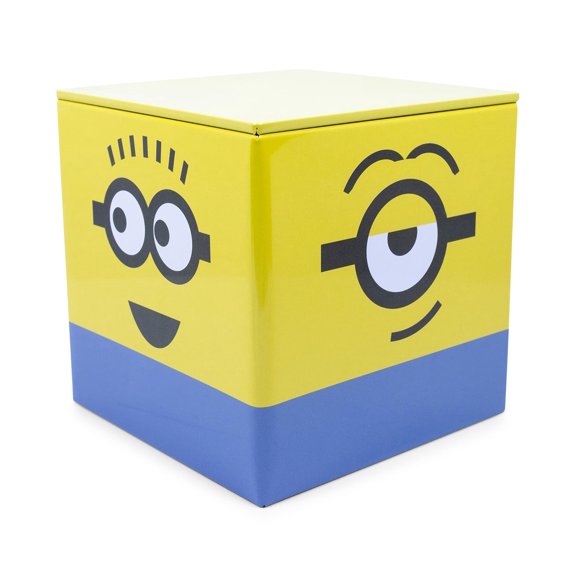 Despicable Me Minions Boîte de Rangement en Étain avec Couvercle 4 Pouces