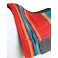 thumbnail image 3 of Horse Western Handwoven New Zealand Wool Contoured Felt Saddle Pad 39225, 3 of 5