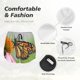 thumbnail image 4 of Balery A monarch butterfly Pantalones cortos deportivos para mujer con forro y dos bolsillos, elásticos, para entrenamiento, gimnasio, yoga-Small, 4 of 7