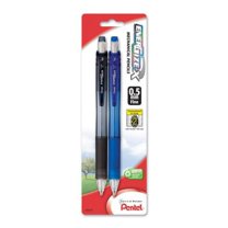 Pentel EnerGize-X Mechanical Pencil, 0.5mm, Assorted Barrel Colors, Pack of 2 (PL105BP2M)