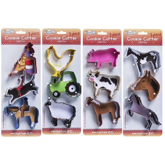 3-Piece Cookie Cutter Set Style: Traditional Horses