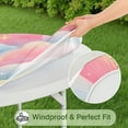 thumbnail image 5 of Colorful Cloud Star Pattern Round Fitted Tablecloth with Elastic Edge,Dining Table Cover Waterproof,Outdoor Round Tablecloth for Camping,Dining,Indoor and Outdoor, 5 of 7