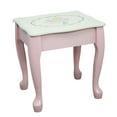 thumbnail image 5 of Fantasy Fields By Teamson Kids- Princess Floral Garden Wooden Play Vanity  Set with Mirror, Pink/ White, 5 of 7