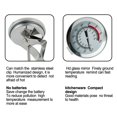 thumbnail image 2 of Oil Thermometer Deep Fryer Thermometer, 15.75 inches Metal Stainless Steel Pointer Food Thermometer Shrink Sleeve Oil Thermometer, 2 of 14