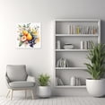 thumbnail image 2 of ZHONGYUTONG Tropical Fruit Canvas Wall Art Pear Grape Pictures Wall Decor Watercolor Fruit Painting for Kitchen Dining Room Framed (18.00" x 18.00"), 2 of 5