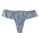 thumbnail image 1 of Gibobby Lencería sexy para mujer Día de San Valentín Ropa interior sexy de cintura a la moda para mujer Calzoncillos a rayas de color Ropa interior Bragas de mujer(Gris, G), 1 of 5
