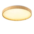 thumbnail image 1 of lampara de techo led 38.5 cm x 6 cm acabado madera sintética, 1 of 7