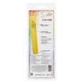 thumbnail image 4 of CalExotics Vibromasseur à Pois G Sparkle Slim Vibe, Jaune, 4 of 5