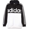 thumbnail image 1 of adidas Men's Essentials Colorblock Pullover Sweatshirt Black/White/White XX-Large, 1 of 3