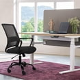 thumbnail image 5 of Lacoo Office Chair Ergonomic Mid Back Mesh Desk Chair Modern Task Home Chair with Lumber Support and Armrest, Black, 5 of 8