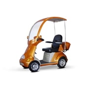 E-Wheels EW-54 4-Wheel Buggie Electric Mobility Scooter- Orange