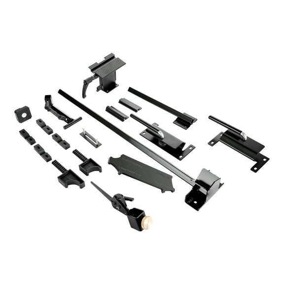 KFFKFF Professional Sharpening System with Multi-Grind Jig for 6" & 8" Bench Grinders - Includes Platform Jig, Tool Rest Bar, Setup Block, Miter Slide, and Micro Bevel Block for Chisels