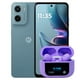 thumbnail image 1 of Smartphone Motorola Moto G05 64GB Azul 4GB RAM + Audífonos G-Tide Future Pod DWS1 Morado, 1 of 5