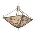 thumbnail image 2 of Meyda 118200 24 in. Square Bandolei Inverted Pendant, 2 of 2