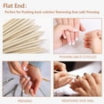 thumbnail image 5 of 400PCS Orange Wood Sticks for Nails, 4.5 inch Cuticle Pusher Remover Sticks Manicure Pedicure Tool, 5 of 5