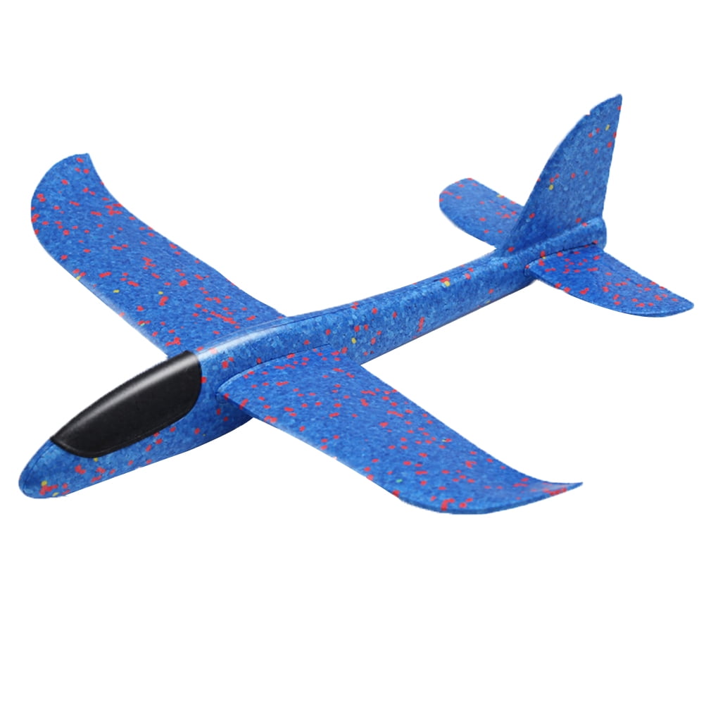 Child Diy Toy Hand Throwing Flight Glider Foam Model Glider Toy Airplane Outdoor 