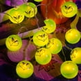thumbnail image 2 of Cadena de luces navideñas para Año Nuevo, bolas verdes para interiores y exteriores, luces de hadas para jardín, decoración de árboles de Navidad con LED 705, 2 of 5