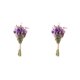thumbnail image 1 of Moyic Bouquet Dried Plants Flower Decor Ornament Wedding Púrpura 2Conjunto, 1 of 1