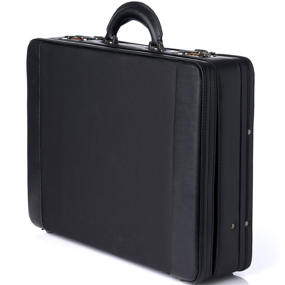 Alpine Swiss Alpine Swiss Expandable Attache Case Dual Combination