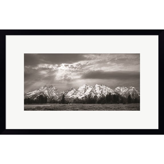 Great Art Now Sunlight on the Tetons by Lori Deiter, Framed Wall Art, 22W x 14H