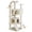 Beige, variant on EDX 44" Cat Tree Tower for Indoor Cats, Multi-Level Durable Climbing Tower, Pet House with Natural Sisal Scratching Post, Cozy Condo, Extended Platform, Kitten Toy and Hammock, Light Grey