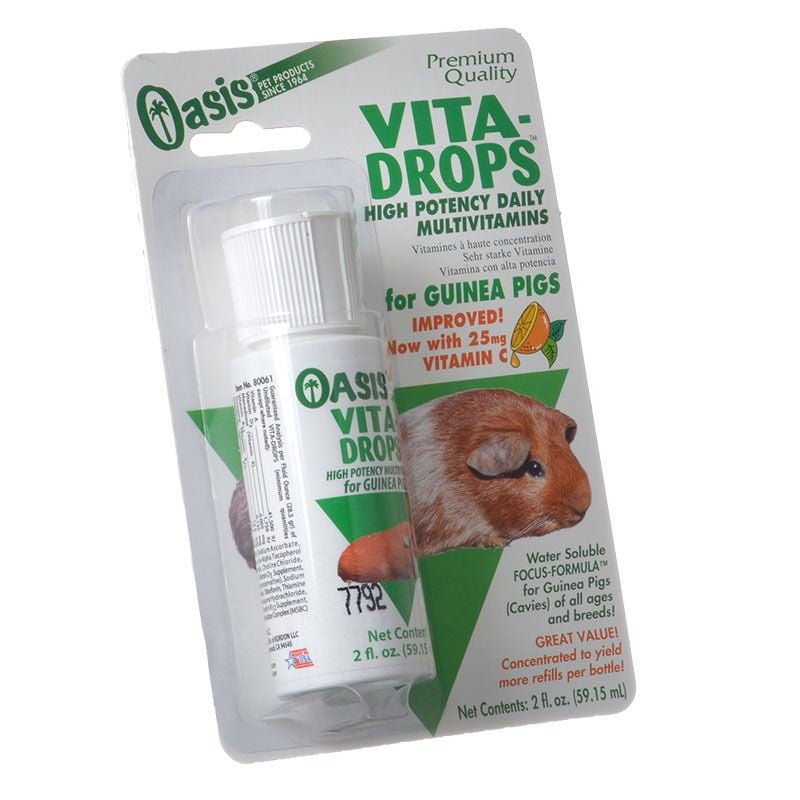 Oasis Guinea Pig Vita Drops 2 oz