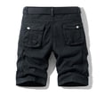 thumbnail image 5 of LYMAYTER Casual Shorts for Men Cotton Cargo Shorts ‌Breathable ‌Breathable Shorts with Multi-Pocket 30-38, 5 of 8