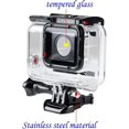 thumbnail image 4 of Replacement Waterproof Case Protective Housing Compatible For Gopro Hero 7 Black Hero 6 Hero 5 Underwater Use - Water Resistant Up To 147ft (45m), 4 of 5