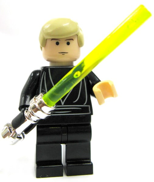 luke with lightsaber