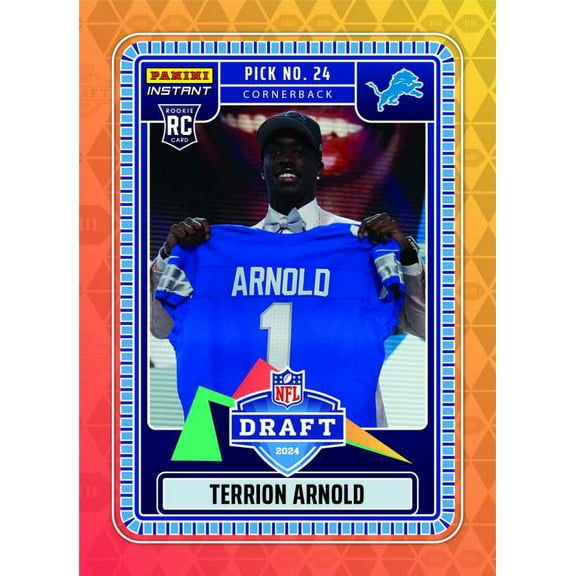2024 Instant Draft Night Football Terrion Arnold NFLDN-7 (Rookie)