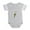 Heather Gray, variant on CafePress - FIN Cockatiel - Cute Infant Baby Football Bodysuit